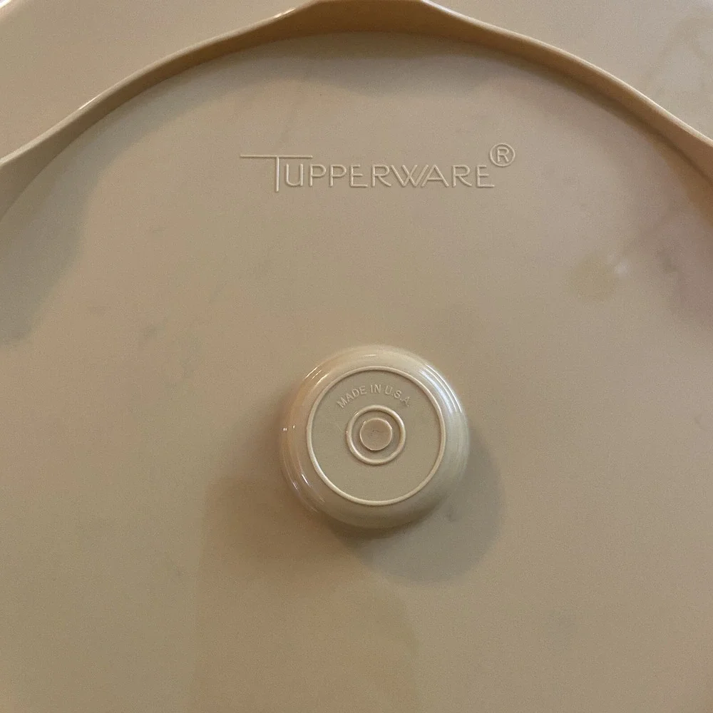 Vintage Tupperware Chip‎ & Dip or Veggie Relish Tray w/ Bowl - Dip N Serve